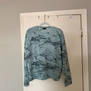 Rails Womens L Blue Pattern Sweater
